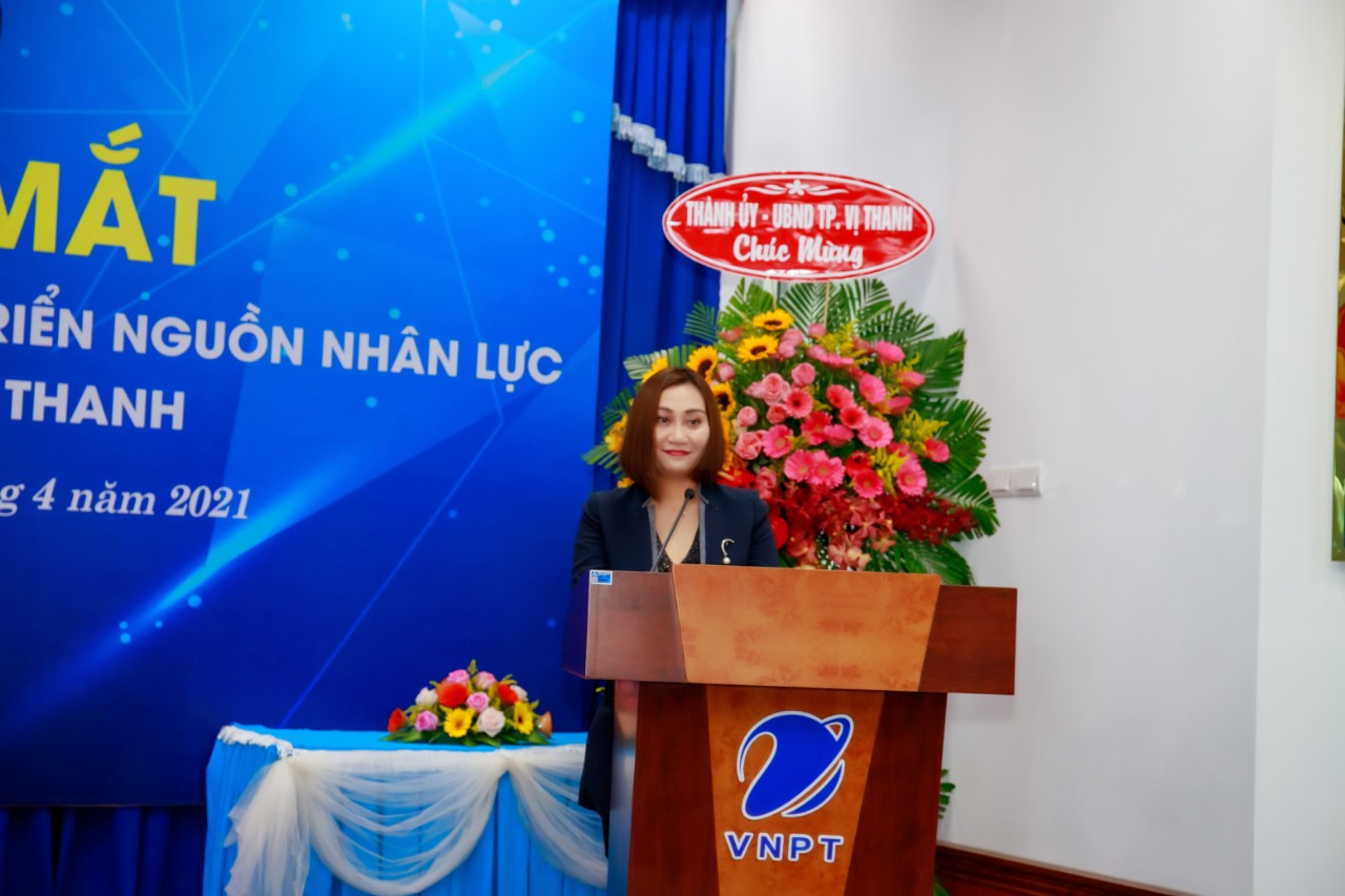 Ms Le Thuy Trang, President of Training and Human Resource Development